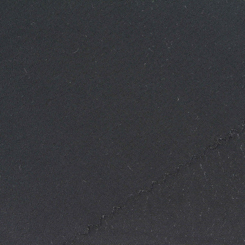 Charcoal Ribbed Crepe, Polyester