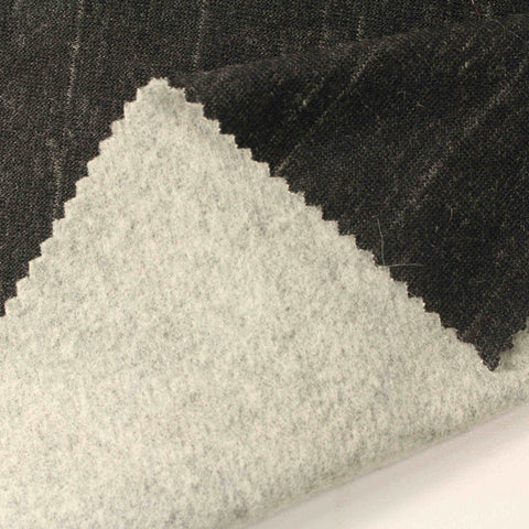 Dark Grey Marl French Terry, Cotton-Poly, 240 gsm, 165 cm, ref EF-205876