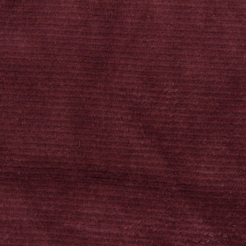 Cotton Polyester Stretch Velvet Fabric, 290 gsm, 130 cm — Red