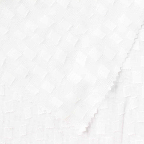 White Square Chiffon, Polyester