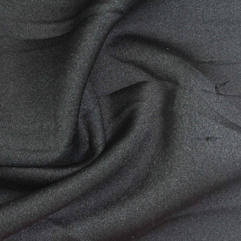 Polyester Modal Stretch Scuba Knit Fabric, 325 gsm, 166 cm — Grey