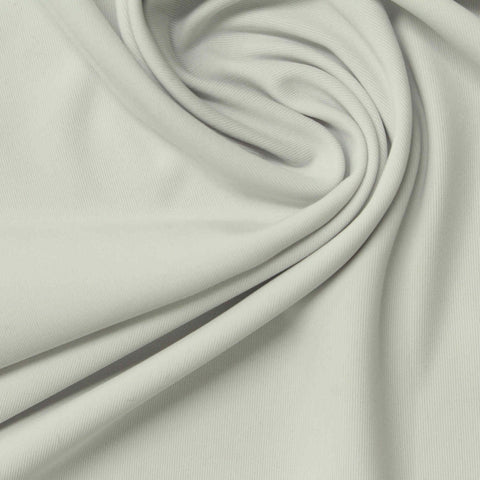 Nylon Stretch Interlock Knit Fabric, 160 gsm, 170 cm — Grey