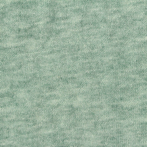 Light Green Fine-Marl Chunky Knit, Viscose-Poly