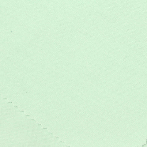 Polyester Viscose Stretch Ponte Knit Fabric, 300 gsm, 160 cm — Green