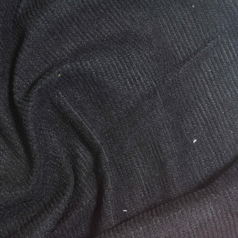 Grey Vertical-Stripe Fabric, Polyester, 200 gsm