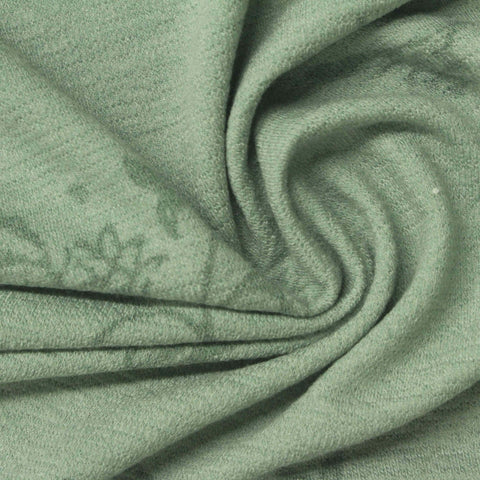 Green Leaf Crepe, Poly-Viscose