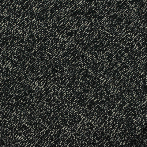 Dark Grey Marl Rib Knit, Polyester