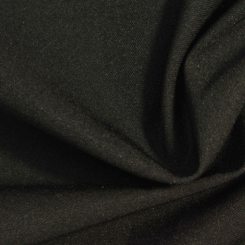 Viscose Nylon Stretch Bengaline Fabric, 275 gsm, 148 cm — Grey