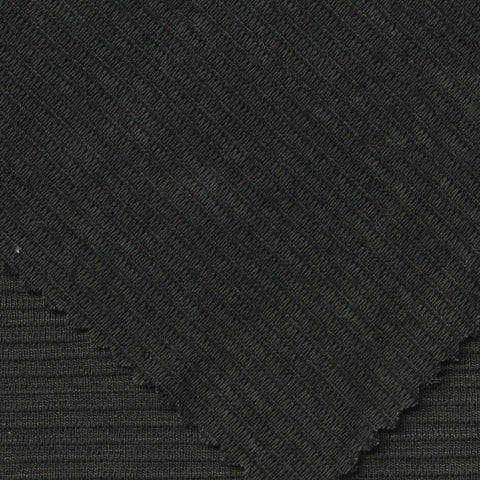 Polyester Viscose Knit Fabric, 280 gsm, 170 cm — Grey