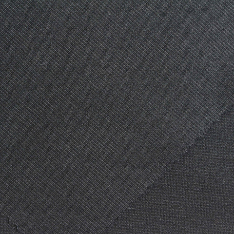 Dark Grey Marl Ponte Knit, Polyester, 250 gsm