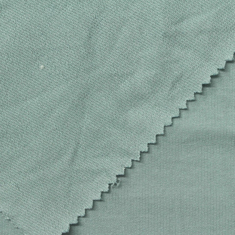 100% Cotton French Terry Fabric, 200 gsm, 160 cm — Green