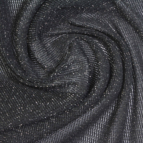 Dark Grey Marl Mesh, Nylon, 115 gsm