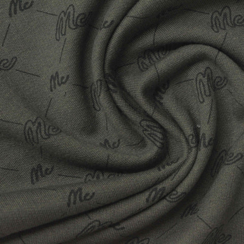 Black Diamond French Terry, Poly-Cotton
