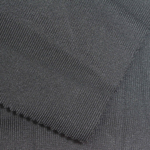 Black Rib Knit, Polyester