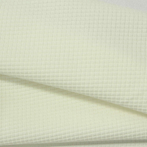100% Polyester Waffle Knit Fabric, 260 gsm, 265 cm — Green