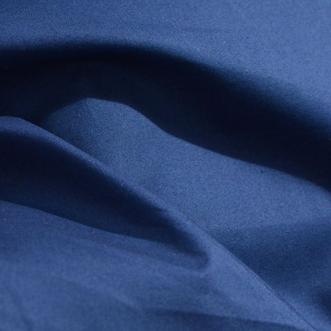 Navy Poplin, Cotton