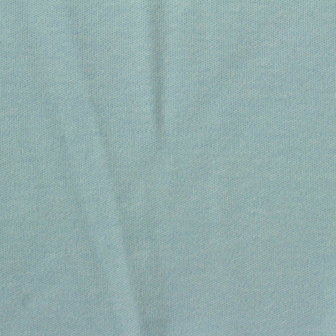 100% Cotton Interlock Knit Fabric, 220 gsm, 145 cm — Blue