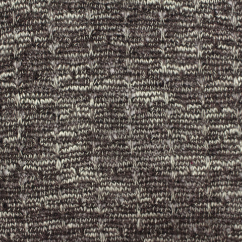 Dark Brown Marl Chunky Knit, Poly-Viscose, 230 gsm