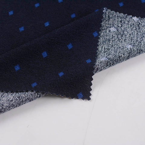 Blue Diamond Knit, Polyester