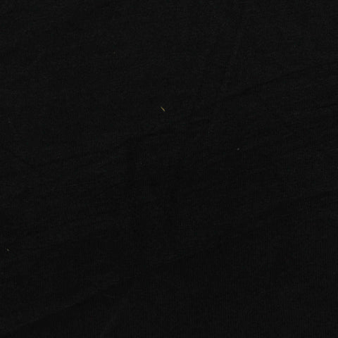 Viscose Stretch Jersey Knit Fabric, 135 gsm — Black