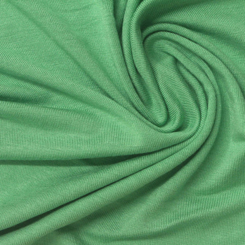 Green Jersey Knit, Viscose