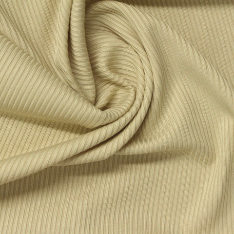 Light Beige Rib Knit, Polyester