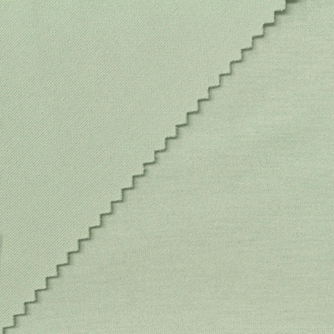 Polyester Viscose Stretch Scuba Knit Fabric, 260 gsm, 185 cm — Green