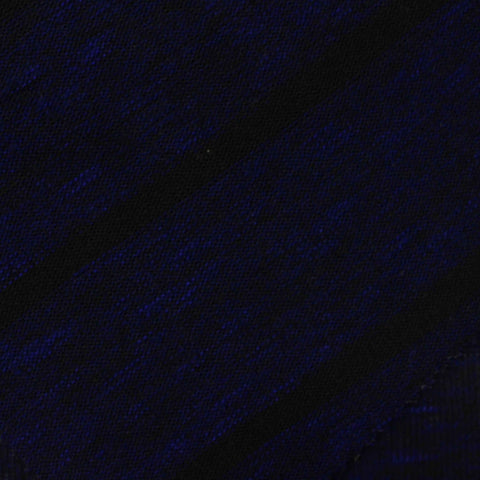 Dark Blue Marl Chunky Knit, Poly-Viscose, 215 gsm