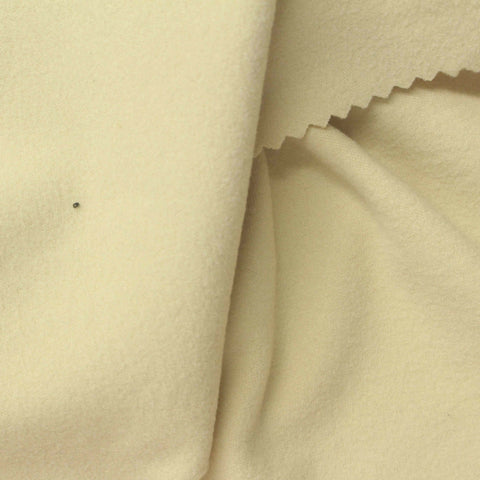 Polyester Stretch Velvet Fabric, 260 gsm, 188 cm — Beige
