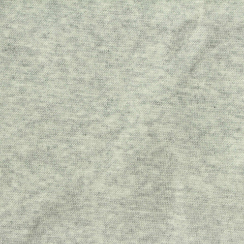 Grey Heather Rib Knit, Cotton