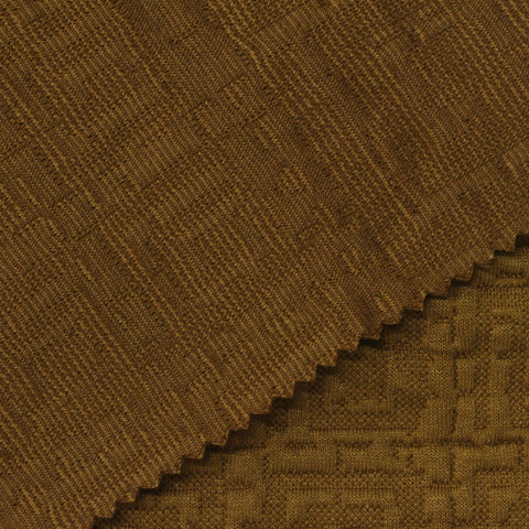 Brown Tone-on-Tone Jacquard, Polyester, 380 gsm, 160 cm, ref EF-274908