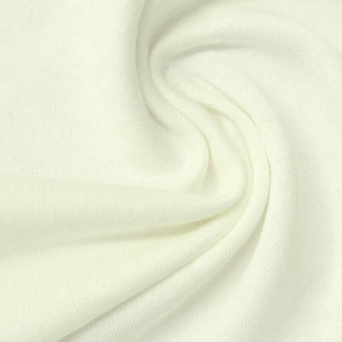 Polyester Viscose Rib Knit Fabric, 240 gsm, 165 cm — Beige