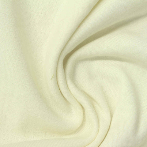 Brushed Cotton Polyester French Terry Fabric, 225 gsm — Green