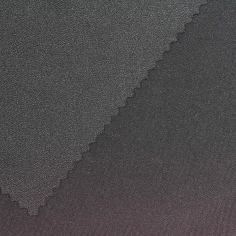Polyester Stretch Linen-Look Fabric, 230 gsm, 160 cm — Grey