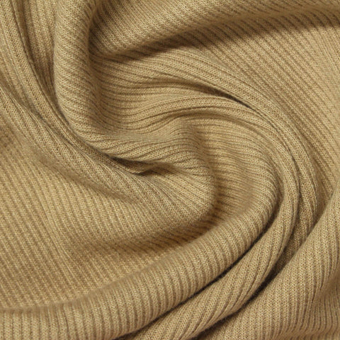 Tan Rib Knit, Polyester