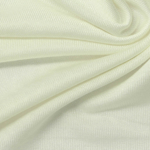 Polyester Viscose Jersey Knit Fabric, 190 gsm — Beige