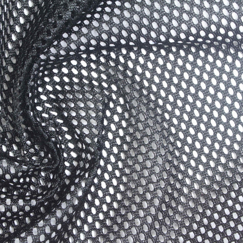 100% Polyester Mesh Fabric, 150 gsm, 160 cm — Grey