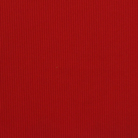 Polyester Stretch Rib Knit Fabric, 380 gsm — Red, ref EF-240301