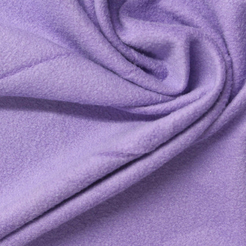 Brushed Polyester Stretch Milk Silk Knit Fabric, 210 gsm, 172 cm — Purple