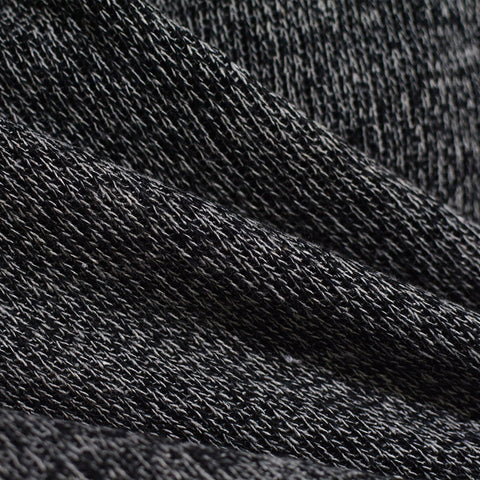 Black Marl Chunky Knit, Polyester, 35 gsm