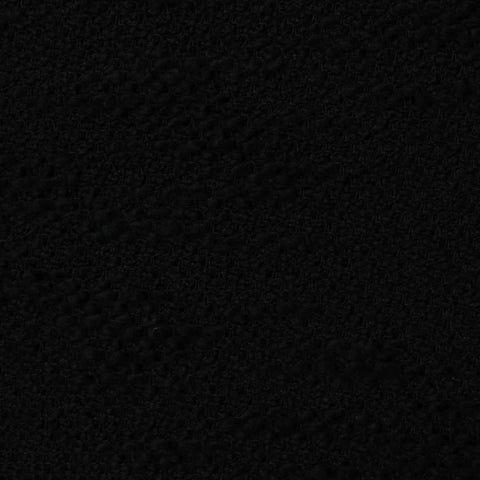 Cotton Polyester Interlock Knit Fabric, 280 gsm, 160 cm — Black