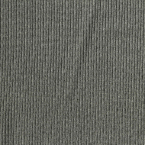 Muted Sage Rib Knit, Poly-Viscose