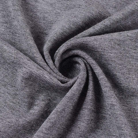 Grey Marl Jersey Knit, Viscose, 220 gsm, 150 cm