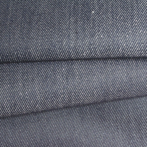Tencel Lyocell Cotton Metallic Woven Fabric, 332 gsm, 180 cm — Blue