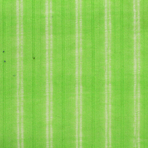 Green Horizontal-Stripe Rib Knit, Viscose-Poly, 100 gsm