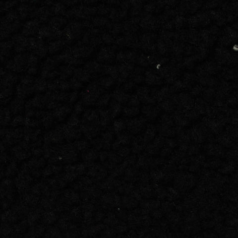 Black Sherpa Fleece, Polyester