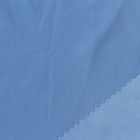 Polyester Stretch Knit Fabric, 180 gsm, 160 cm — Blue