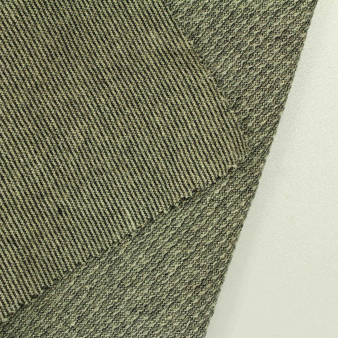 Dark Grey Vertical-Stripe Chunky Knit, Poly-Cotton