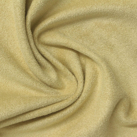 100% Polyester Faux Suede Fabric, 290 gsm, 160 cm — Khaki