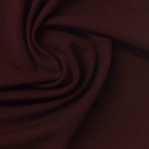 Polyester Stretch Sateen Fabric, 250 gsm, 165 cm — Red